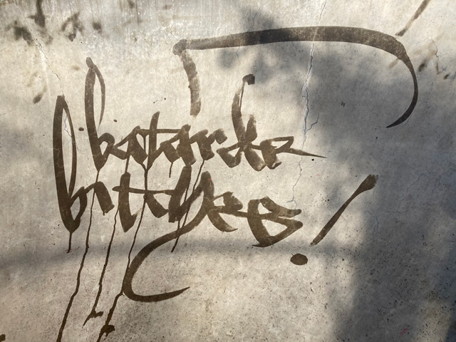 waterlettering batarde bitches