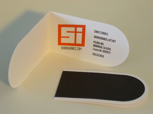 skateboard business card