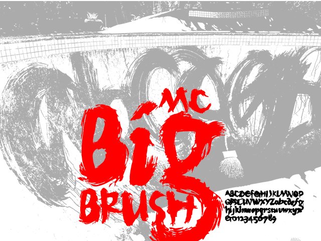 MC Big Brush specimen