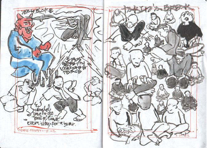 daily sketches 2023