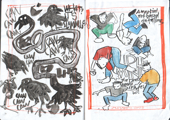 daily sketches 2023