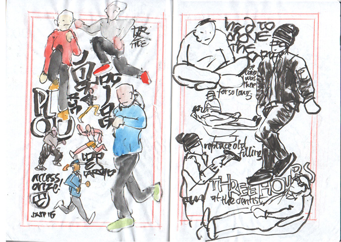daily sketches 2023
