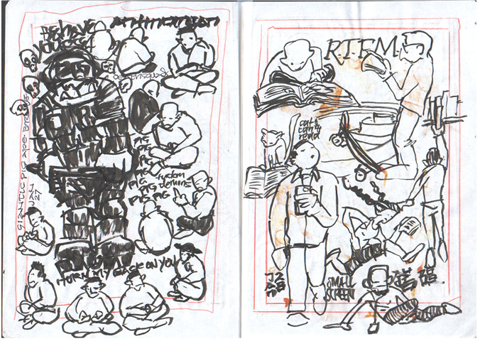 daily sketches 2023