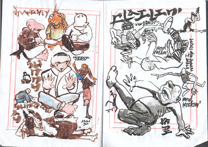 daily sketches 2023