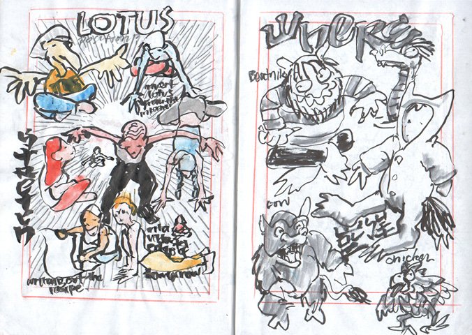 daily sketches 2023