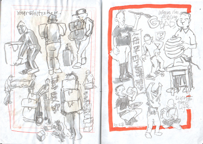 daily sketches 2023
