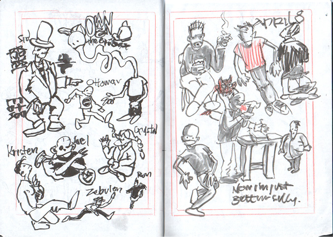 daily sketches 2023