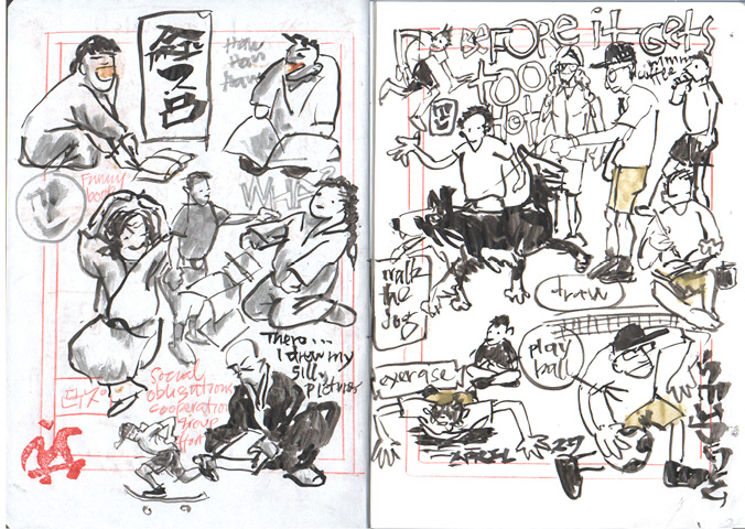 daily sketches 2023
