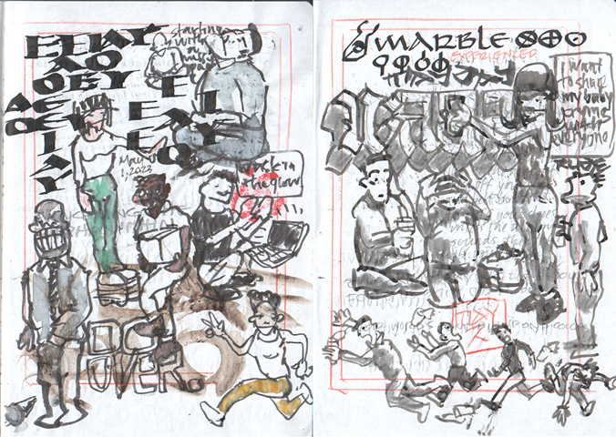 daily sketches 2023