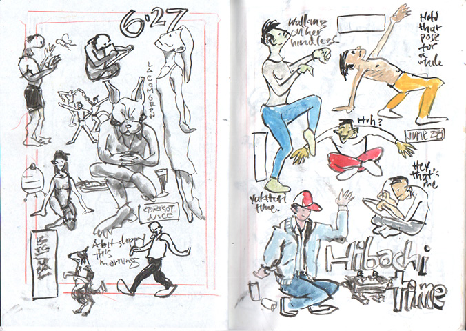 daily sketches 2023