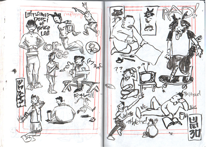 daily sketches 2023