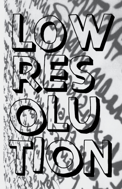 Thermal printout photo zine